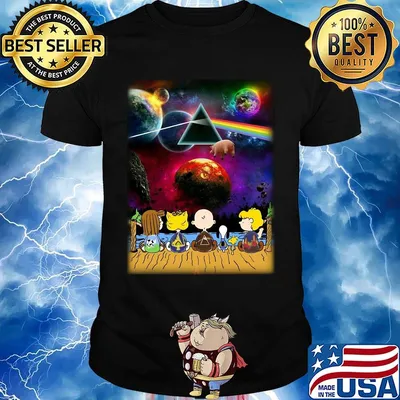 Pink floyd snoopy and friends shirt