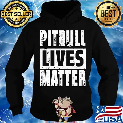 Pitbull Black Lives Matter Shirt Hoodie