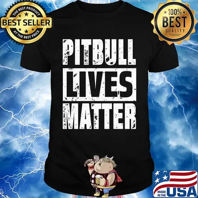 Pitbull Black Lives Matter Shirt