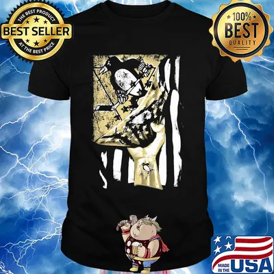 Pittsburgh penguins american flag independence day shirt