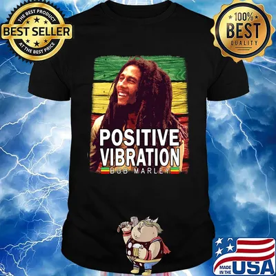 Positive vibration bob marley juneteenth black lives matter shirt