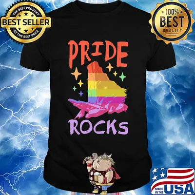 Pride rock map LGBT shirt