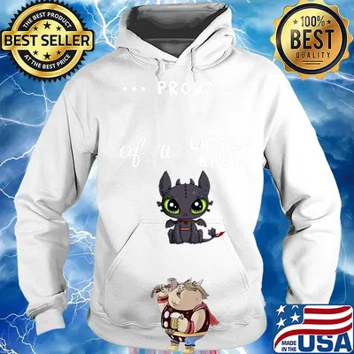 Proud of a little baby toothless s Hoodie