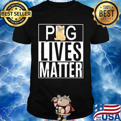 Pug Lives Matter Dog Shirt