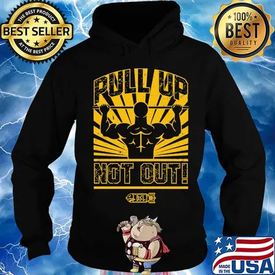 Pull Up Not Out Elongated Shirt Hoodie