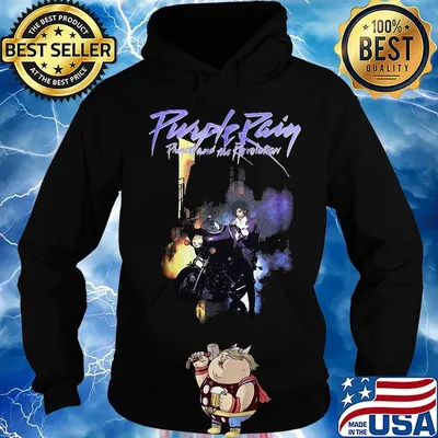 Purple rain prince and the revolution light s Hoodie