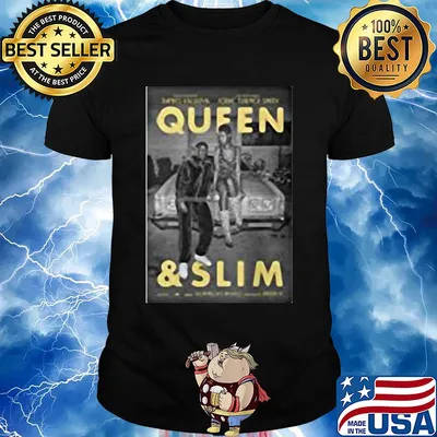 Queen and slim poster shirt