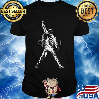 Queen legendary pose freddie mercury shirt