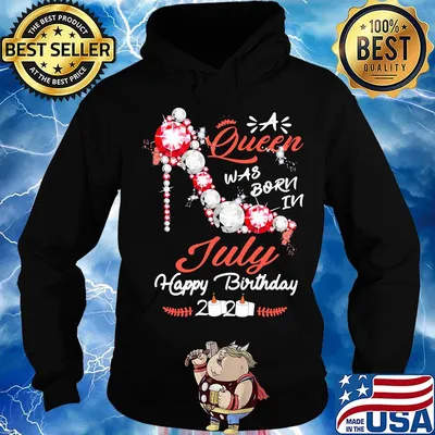 QUEEN WAS BORN IN JULY HAPPY BIRTHDAY 2020 TOILET PAPER Hoodie