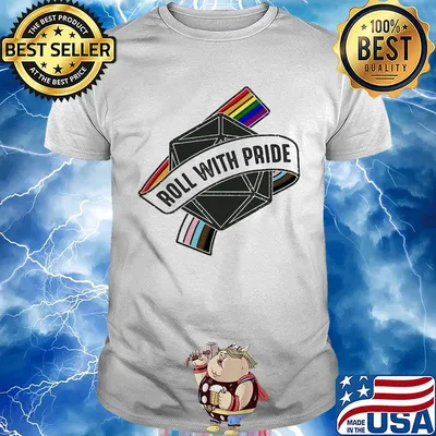 Roll with pride LGBT shirt