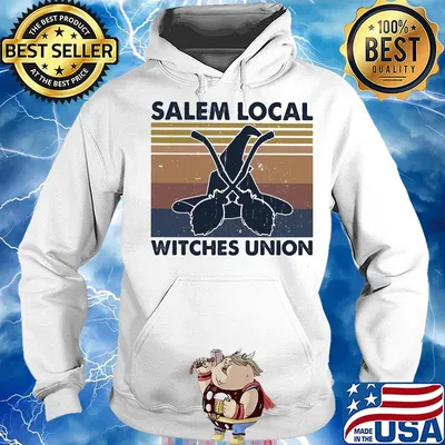 Salem Local Witches Union Vintage Retro Shirt Hoodie