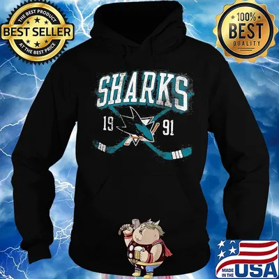 San jose sharks hockey team 1991 s Hoodie