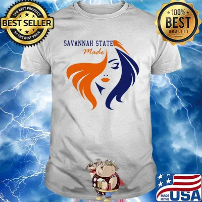 Savannah state made girl shirt