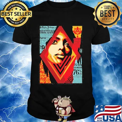 Shepard fairey bias by numbers shirt