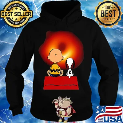 Snoopy and charlie brown see the sunset s Hoodie