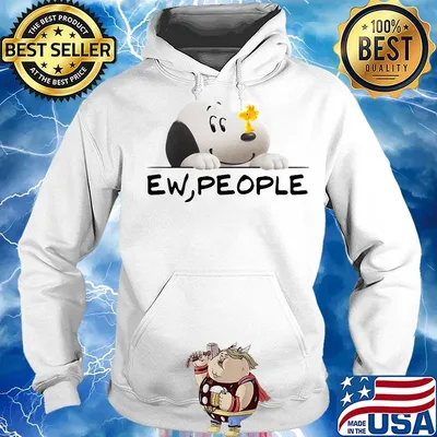 Snoopy and woodstock ew people s Hoodie