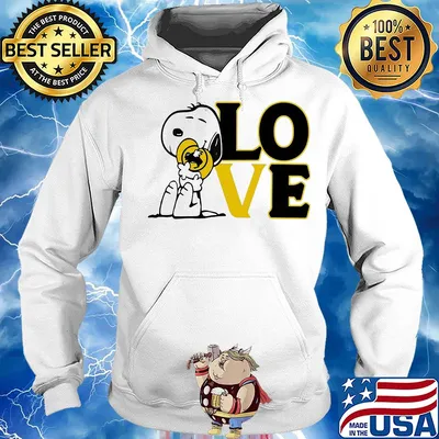 Snoopy hug heart love buffalo wild wings s Hoodie