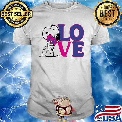 Snoopy hug heart love taco bell shirt