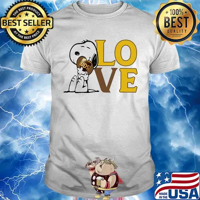 Snoopy hug heart love ups shirt