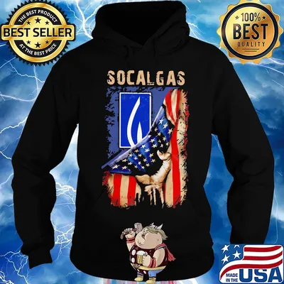 Socalgas american flag independence day s Hoodie
