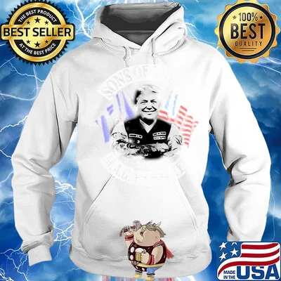 Sons of Trump M.A.G.A chapter 2020 American flag s Hoodie