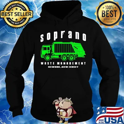 Soprano waste management newark new jersey s Hoodie