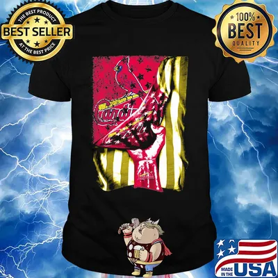 St.louis cardinals american flag independence day shirt