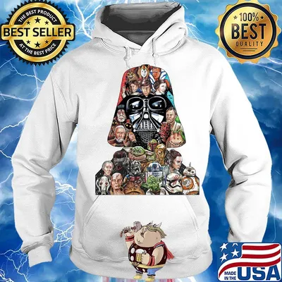 Star wars darth vader and characters s Hoodie