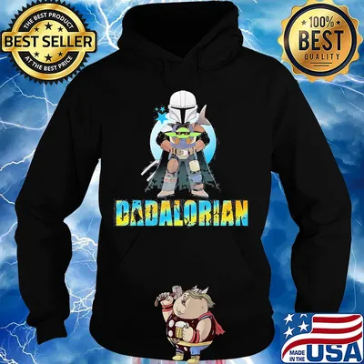 Star wars the dadalorian cartoon s Hoodie