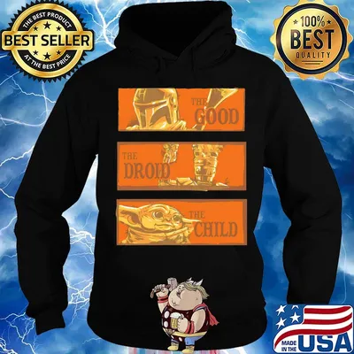 Star wars the good the droid the child s Hoodie