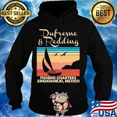 Stephen king dufresne and redding fishing charters zihuatanejo mexico vintage s Hoodie