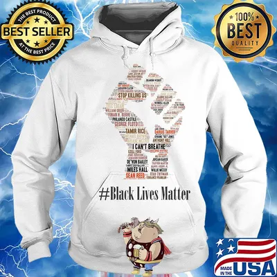 Stop killing US I can't breathe black lives matter hand s Hoodie