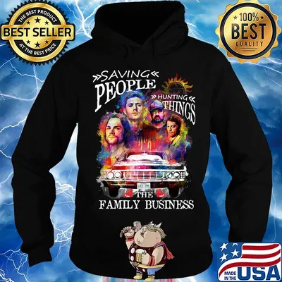 Supernatural saving people hunting the family business s Hoodie
