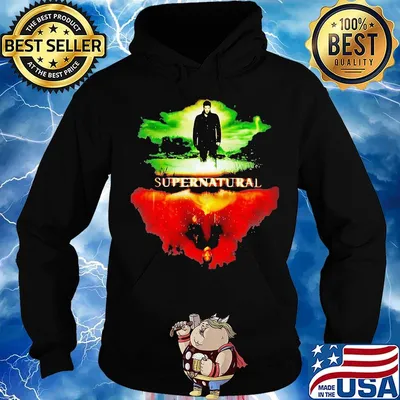 Supernatural water reflection mirror s Hoodie