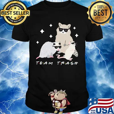 Team trash opossum raccoon rat shirt
