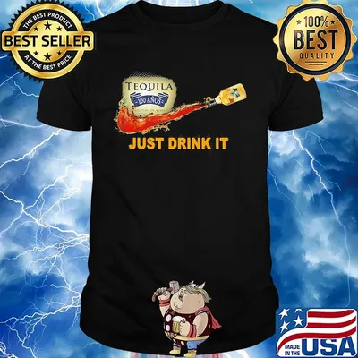 Tequila 100 anos wine nike just drink it shirt