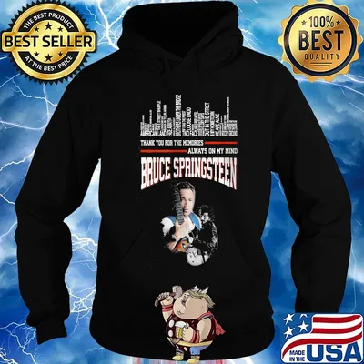Thank you for the memories always on my mind bruce springsteen s Hoodie
