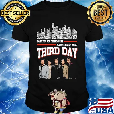 Thank you for the memories always on my mind third day shirt