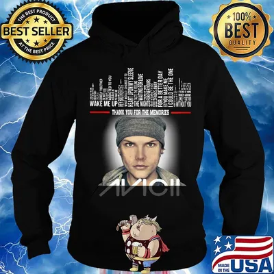 Thank you for the memories avicii s Hoodie