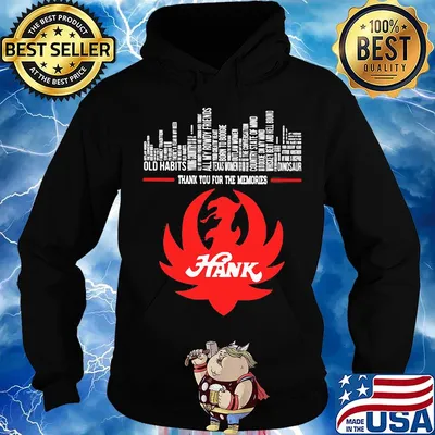 Thank you for the memories hank s Hoodie