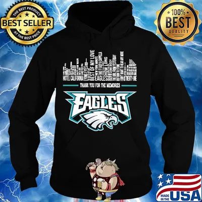 Thank you for the memories philadelphia eagles football s Hoodie