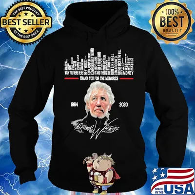 Thank you for the memories roger waters 1964 2020 signature s Hoodie