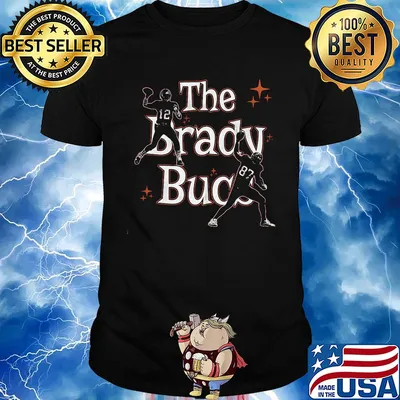The brady bucs brady gronk tampa bay football friends shirt