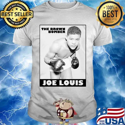 The brown bomber joe louis shirt