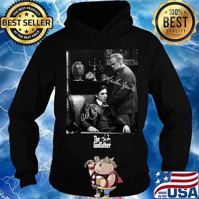 The godfather vito corleone michael corleone signatures s Hoodie