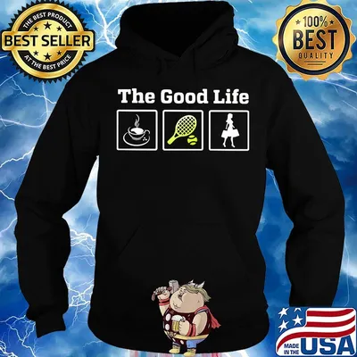 The good life coffee tenis shopping s Hoodie