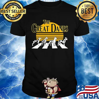 The great danes dalmatian abbey road vintage shirt