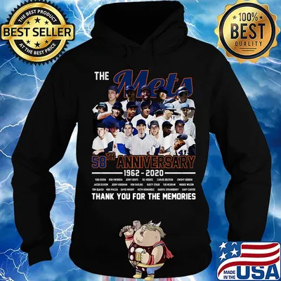 The new york mets 58th anniversary 1962 2020 thanks you for the memories s Hoodie