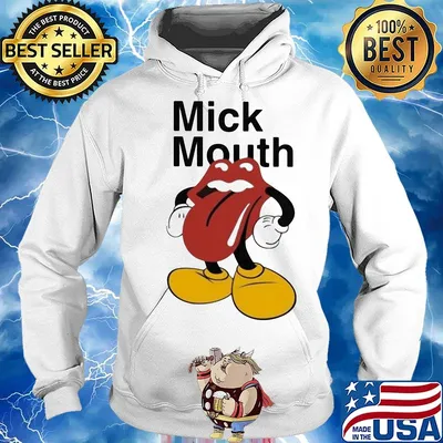 The rolling stones mick mouth s Hoodie
