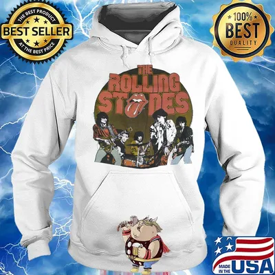 The rolling stones retro 70's vibe vintage s Hoodie